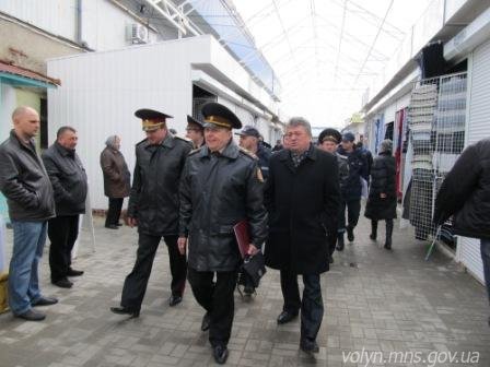 Луцькі ринки не готові до пожеж, – МНС