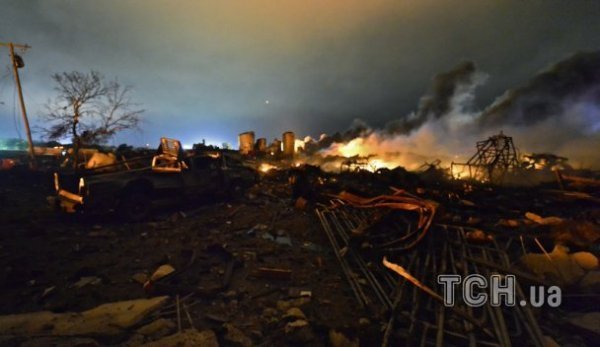Вибух в Техасі: всі деталі. ФОТО. ВІДЕО