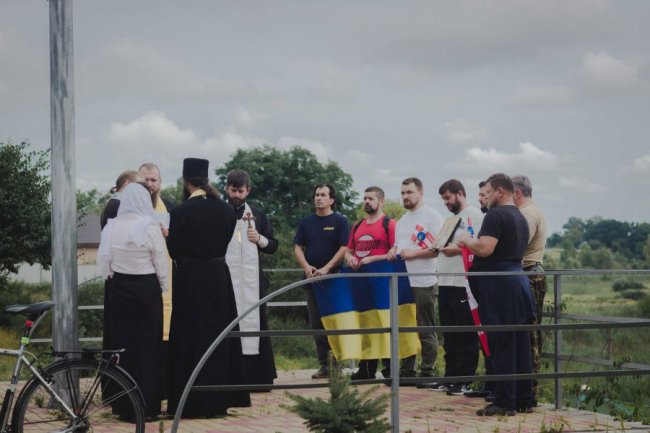 Військові капелани здійснили на Волині патріотичний велопробіг