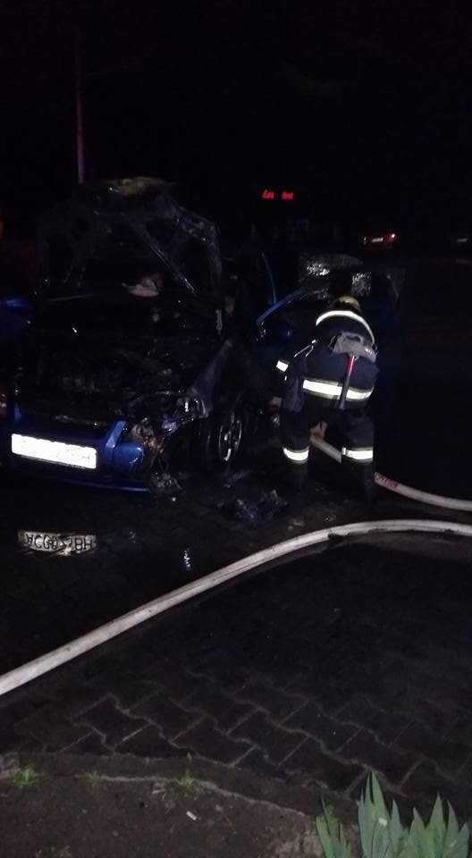 У Луцьку вночі згорів автомобіль помічника голови апеляційного суду. ФОТО