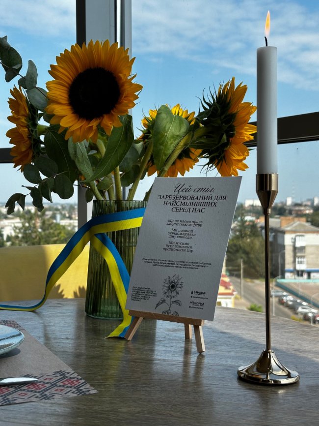 «Стіл пам'яті 2025»: волинські організації запрошують долучитися до національної акції, щоб вшанувати Героїв