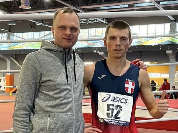 Волинянин став срібним призером Кубка України з легкої атлетики