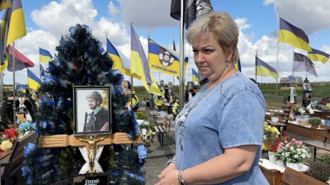 Мама загиблого військовослужбовця Людмила Єгорова, Гаразджа, вересень 2026 року.