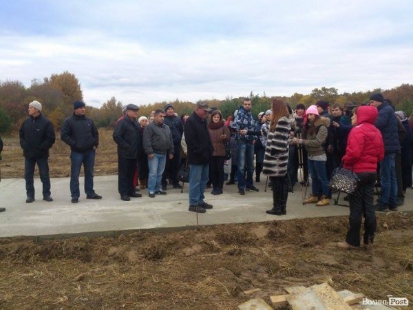 У селі під Луцьком - мітинг проти печі 