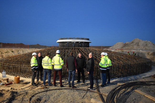 На Волині зводять вітрову електростанцію. ФОТО