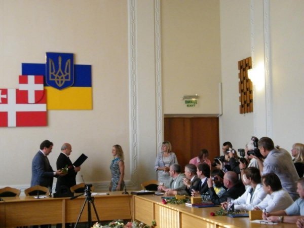 Волинських олімпійців нагороджували в облраді. ФОТО