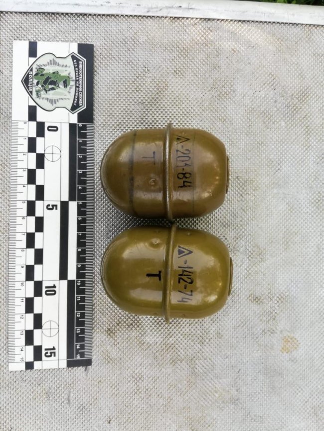 На покинутому стрільбищі на Волині знайшли схованку зі зброєю. ФОТО