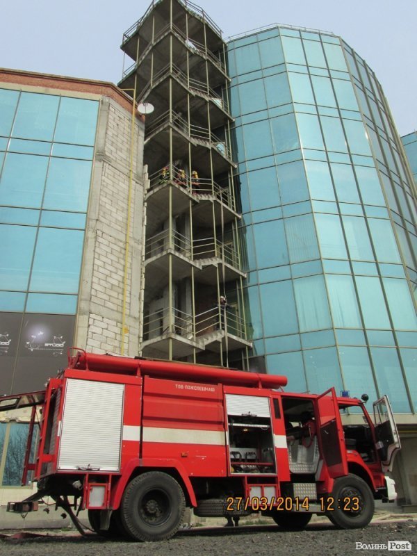 У Луцьку «горів» нічний клуб. ФОТО