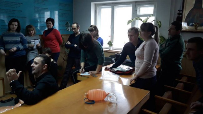 На Волині запрацював навчально-тренувальний центр для медиків. ФОТО