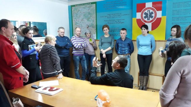 На Волині запрацював навчально-тренувальний центр для медиків. ФОТО