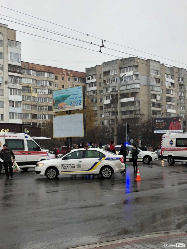 У Луцьку водій втікав від патрульних та збив чотирьох людей