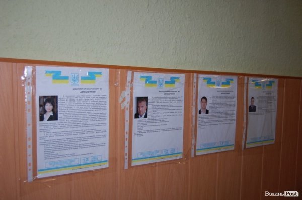 Вибори у Луцьку. ФОТО