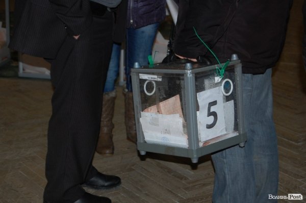 Вибори у Луцьку. ФОТО