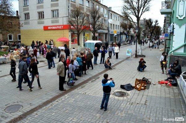 У центрі Луцька – Великодні розваги