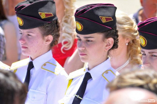Фото випускного у військовому ліцеї в Луцьку