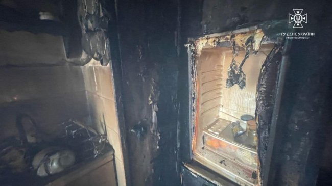 У Луцьку під час пожежі в квартирі вогнеборці врятували чотирьох людей