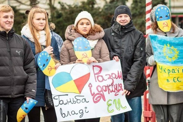 Євромайдан у Польщі: українці мітингують і за кордоном. ФОТО. ВІДЕО