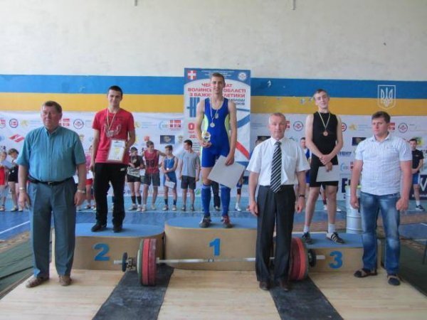 У Луцьку змагались молоді важкоатлети. ФОТО