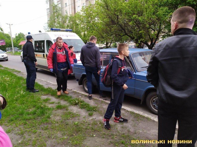 У Луцьку під колеса автомобіля потрапила дитина. ФОТО