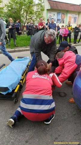 У Луцьку під колеса автомобіля потрапила дитина. ФОТО