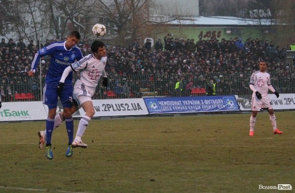 «Динамо» обіграло «Волинь» в Луцьку. ФОТО. ВІДЕО