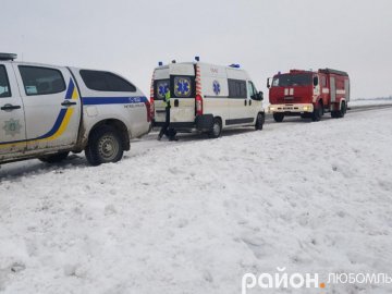 Аварія на Волині: Renault  занесло в кювет