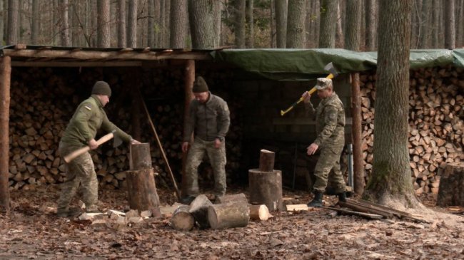 На Волині заготовляють дрова для військових та жителів Миколаївщини. ФОТО. ВІДЕО