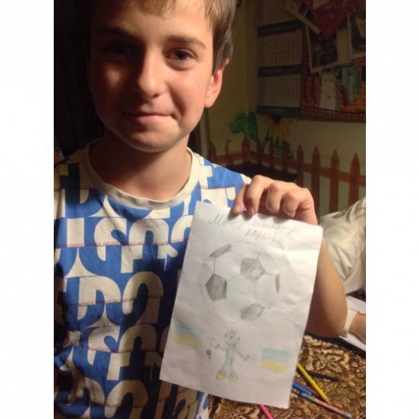 Діти пишуть Ващуку в лікарню. ФОТО