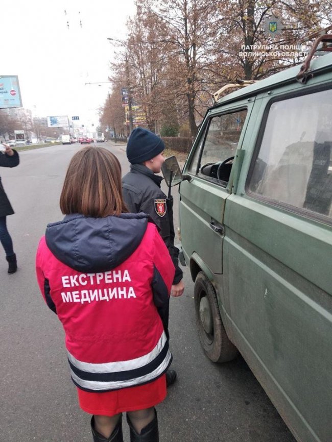 Патрульні влаштували в Луцьку полювання на нечемних водіїв. ФОТО