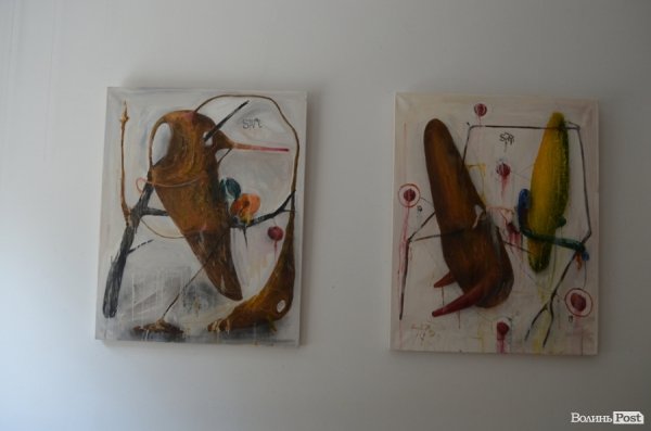 У Луцьку ‒ виставка абстрактного живопису. ФОТО