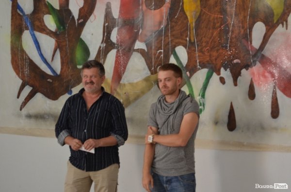 У Луцьку ‒ виставка абстрактного живопису. ФОТО