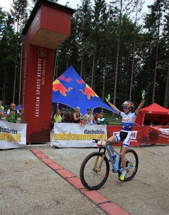 Яна Беломоїна виборола «золото» у велогонці в Австрії. ФОТО