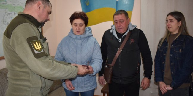 Нагороду полеглого воїна на Волині отримали батьки
