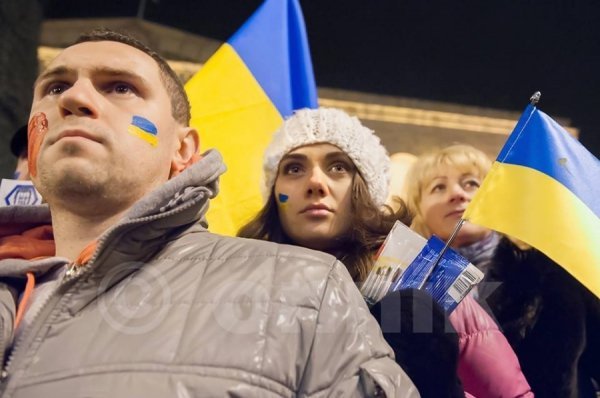 Грузини підтримали Євромайдан. ФОТО