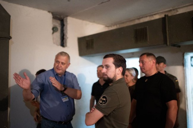 Заступник керівника Офісу президента перевірив готовність укриття однієї зі шкіл Ковеля 