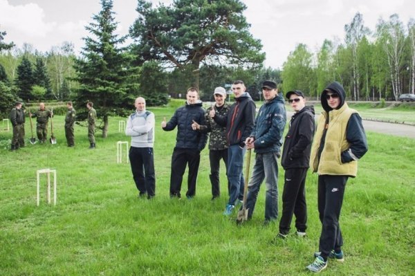 На Волині військові висадили липову алею. ФОТО