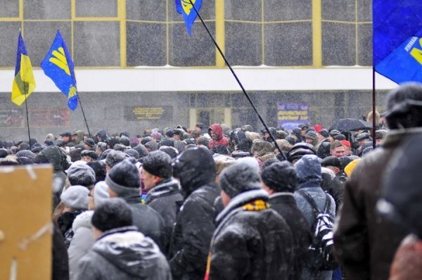 Народне віче у Луцьку. ФОТО