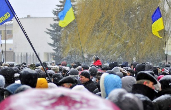Народне віче у Луцьку. ФОТО