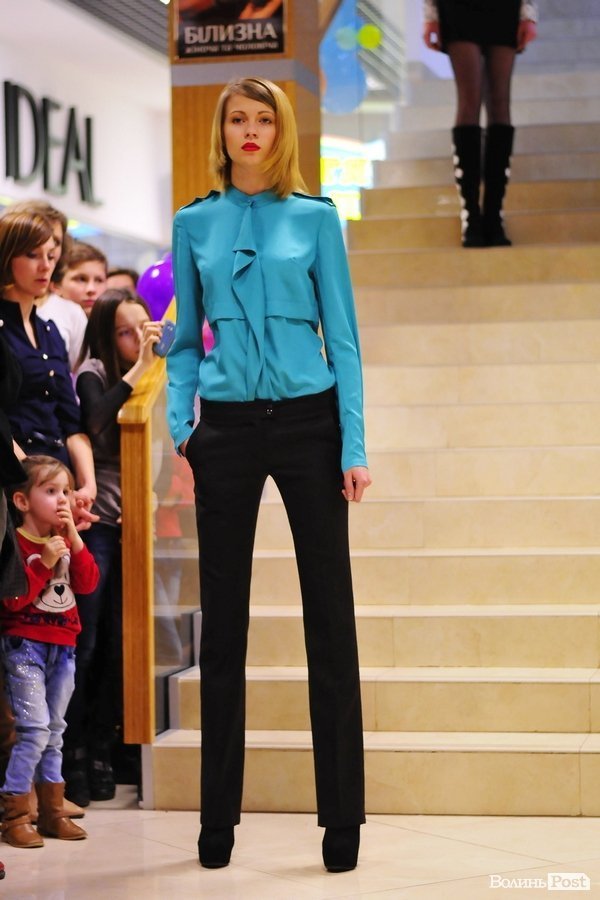 Модний показ у Луцьку. ФОТО*