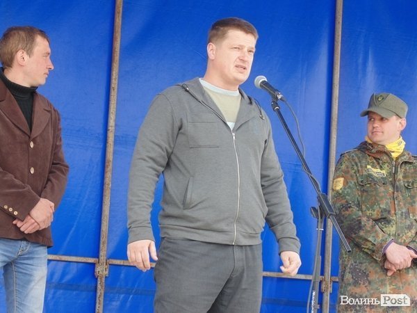 «Нові люди – нова влада», - віче у Луцьку. ФОТО. ВІДЕО