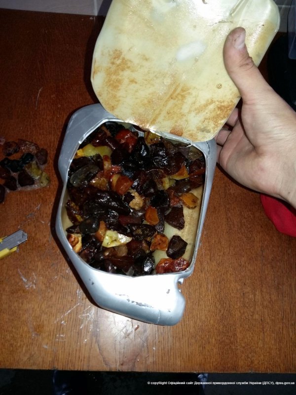 На «Ягодині» знову затримали контрабандний бурштин. ФОТО