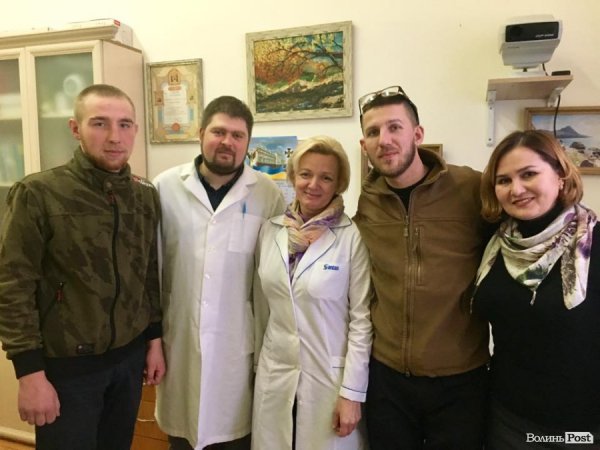 Київські офтальмологи лікують волинських бійців АТО