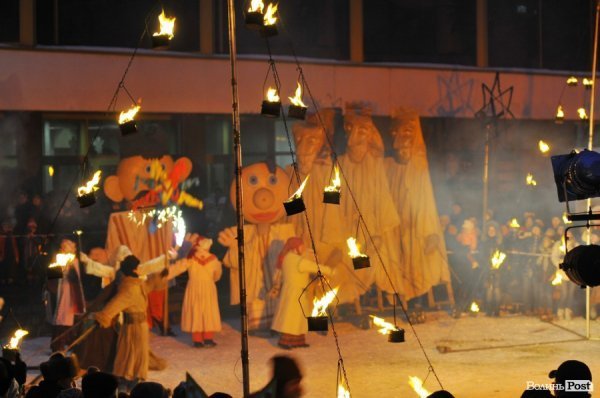 «Різдво у Луцьку»: вражаюче театральне дійство від гостей зі Львова