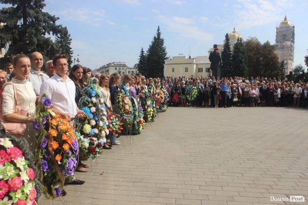  У Луцьку прощалися з загиблими айдарівцями. ФОТО