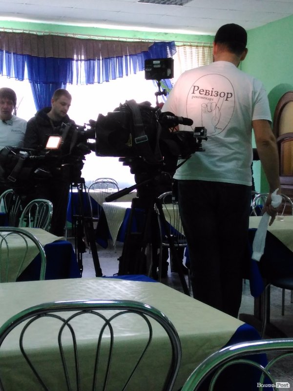 У луцькій їдальні «Ревізор» залишив «Domestos». ФОТО