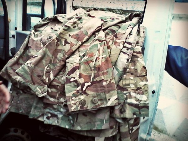 Луцькі волонтери передали камуфляжні форми Нацгвардії