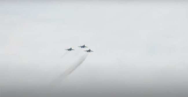 Луцькі винищувачі взяли участь в параді до Дня Незалежності України у Києві. ФОТО