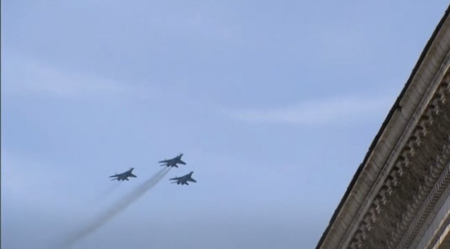 Луцькі винищувачі взяли участь в параді до Дня Незалежності України у Києві. ФОТО