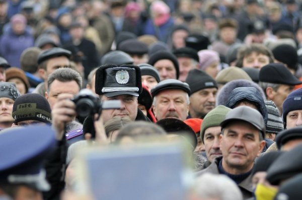 Луцьк. Віче і марш Майдану. ФОТО