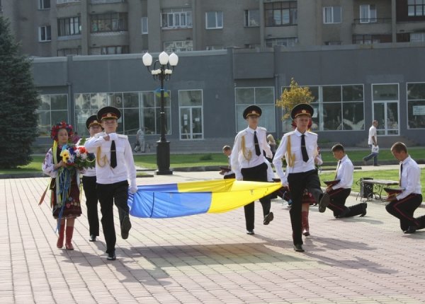 У Луцьку відзначили День прапора. ФОТО